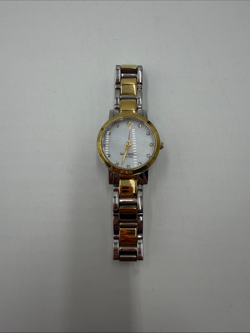 kate spade Two-Tone Gold and Silver Women's Bracelet Watch